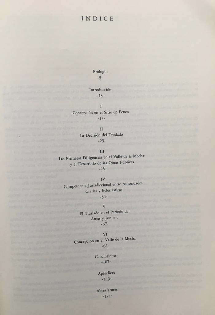 Leonardo Mazzei de Grazia y Arnaldo Pacheco Silva. Historia del traslado de la ciudad de Concepción