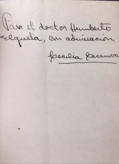Cecilia Casanova. Poemas y cuentos