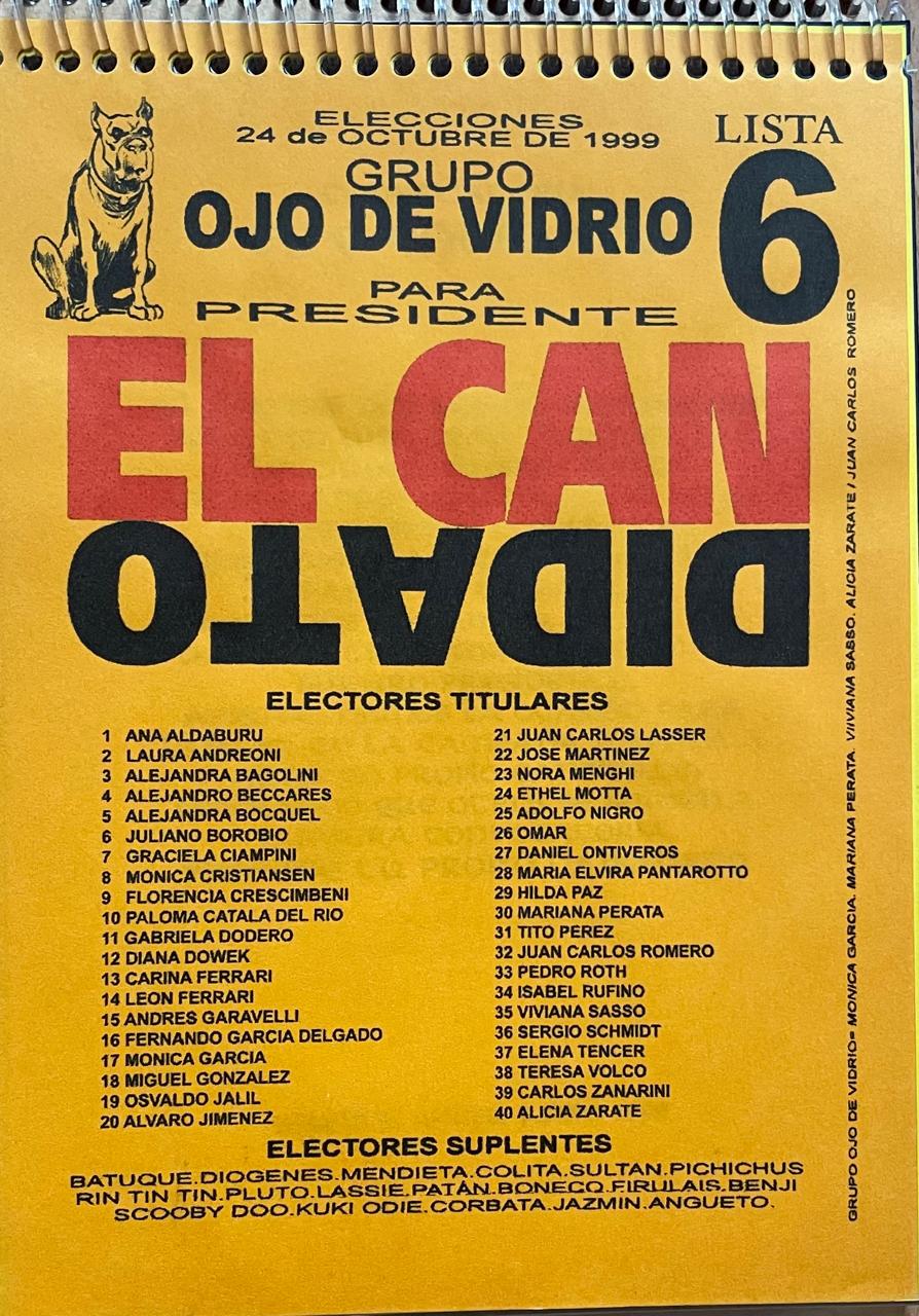 Grupo Ojo de vidrio	El candidato 
