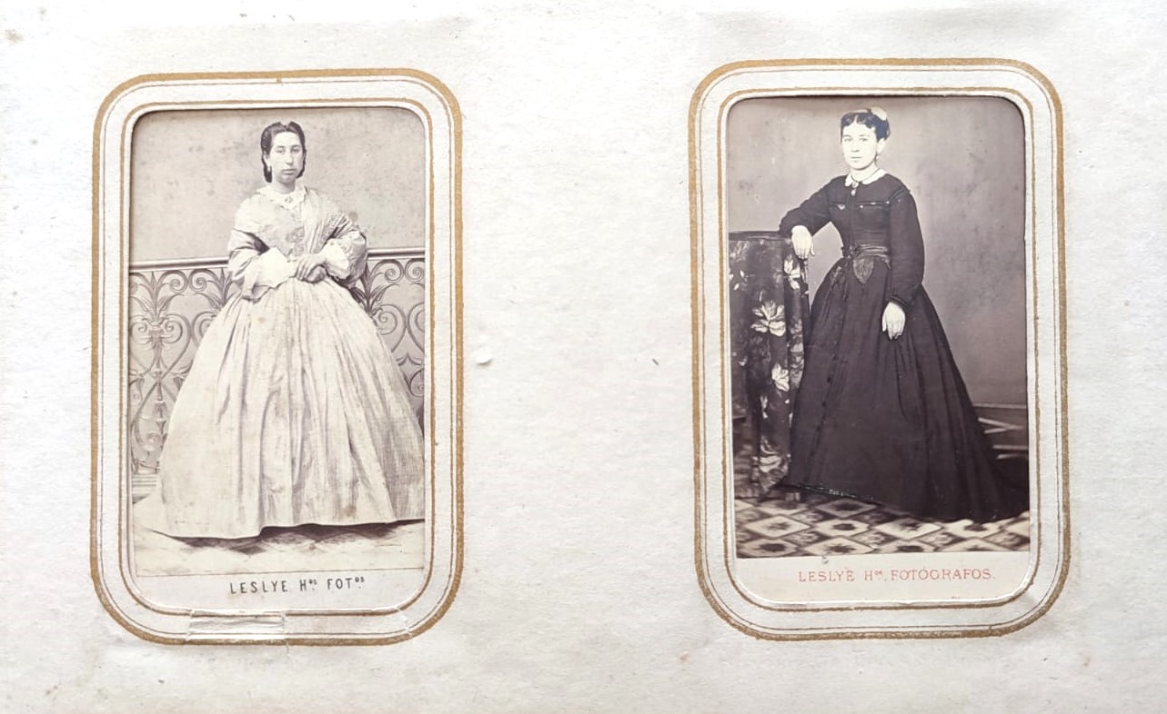 Álbum retratos Carte Visite 1860