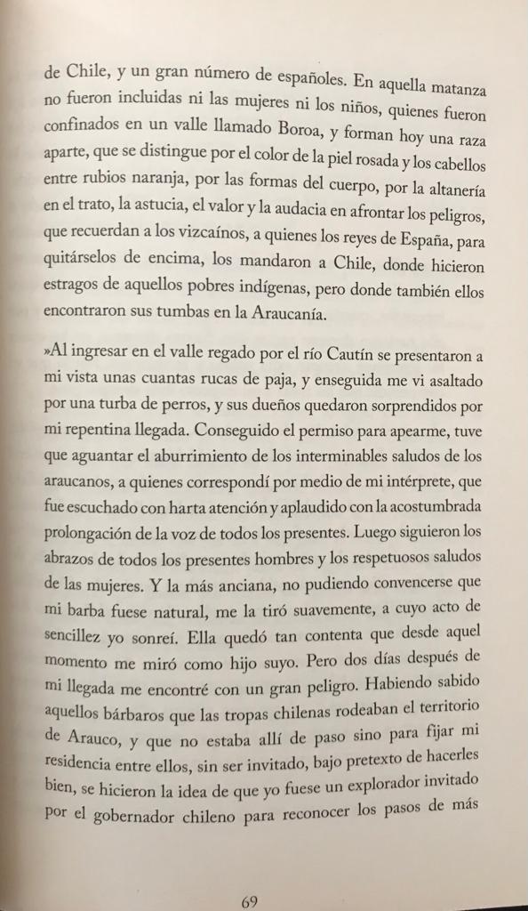 P. Antonio de Reschio	La Araucanía: memorias inéditas de la Misión capuchina en Chile (1848-1890)