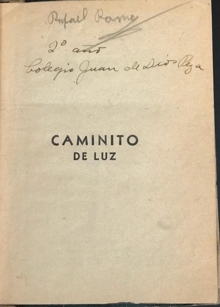 Paulino Sabugak Sierra 	Caminito de Luz. Libro de Lectura para el 1 er grado del  2° Ciclo 