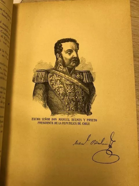 Antonio Yñiguez Vicuña. Historia período revolucionario en Chile 1848 - 1851