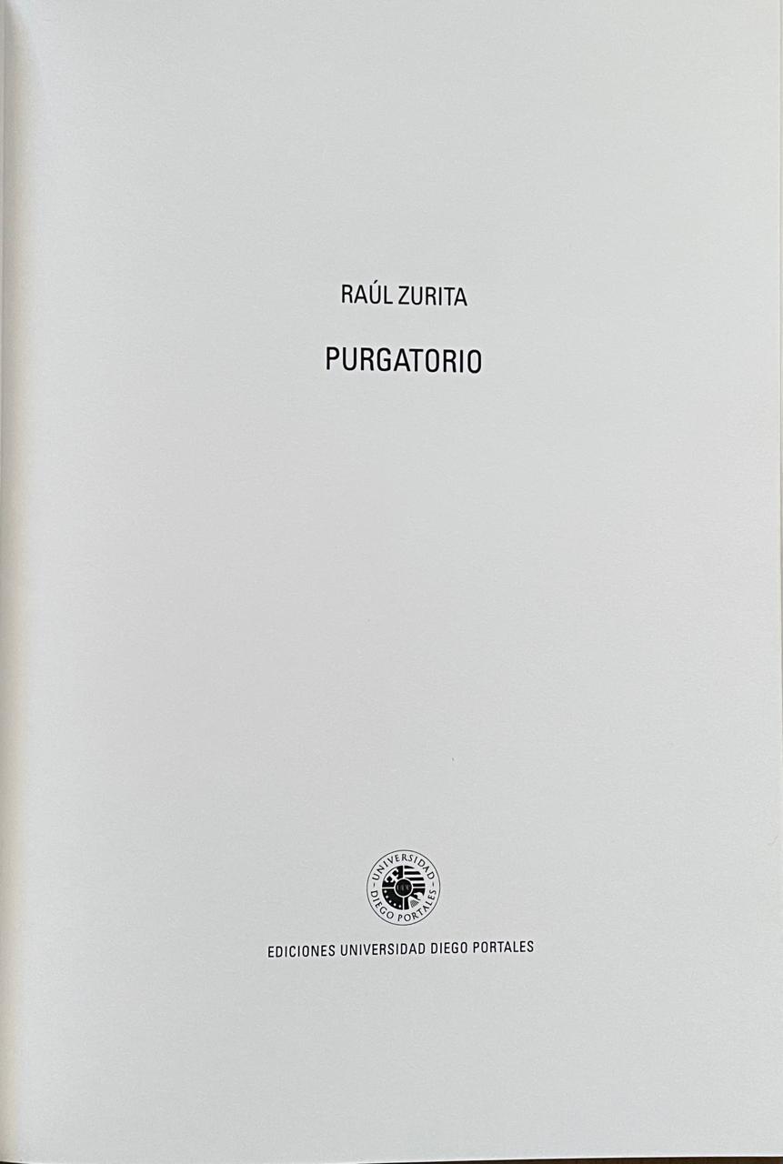 Raúl Zurita. Purgatorio