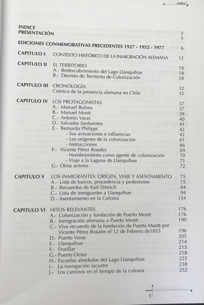 Liga Chileno-Alemana (Editor) 	Pioneros del Llanquihue 1852-2002