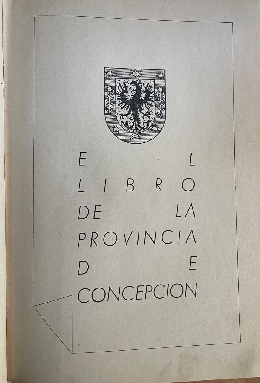 El libro de la Provincia de Concepción 1550-1944