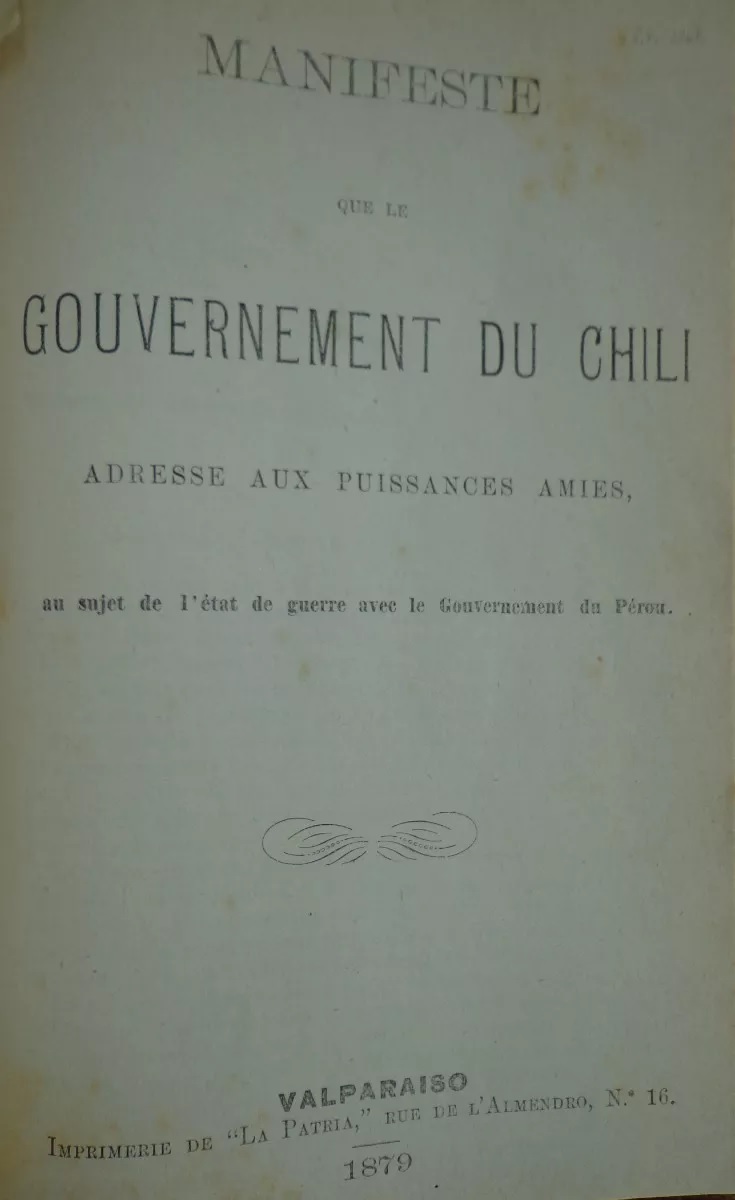 Alejandro Fierro Cuestión chileno-boliviana