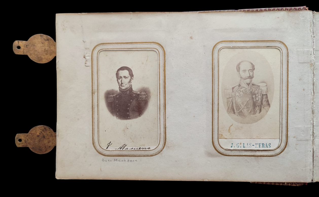 Álbum retratos Carte Visite 1860