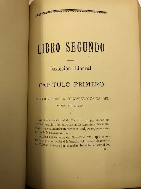 Antonio Yñiguez Vicuña. Historia período revolucionario en Chile 1848 - 1851