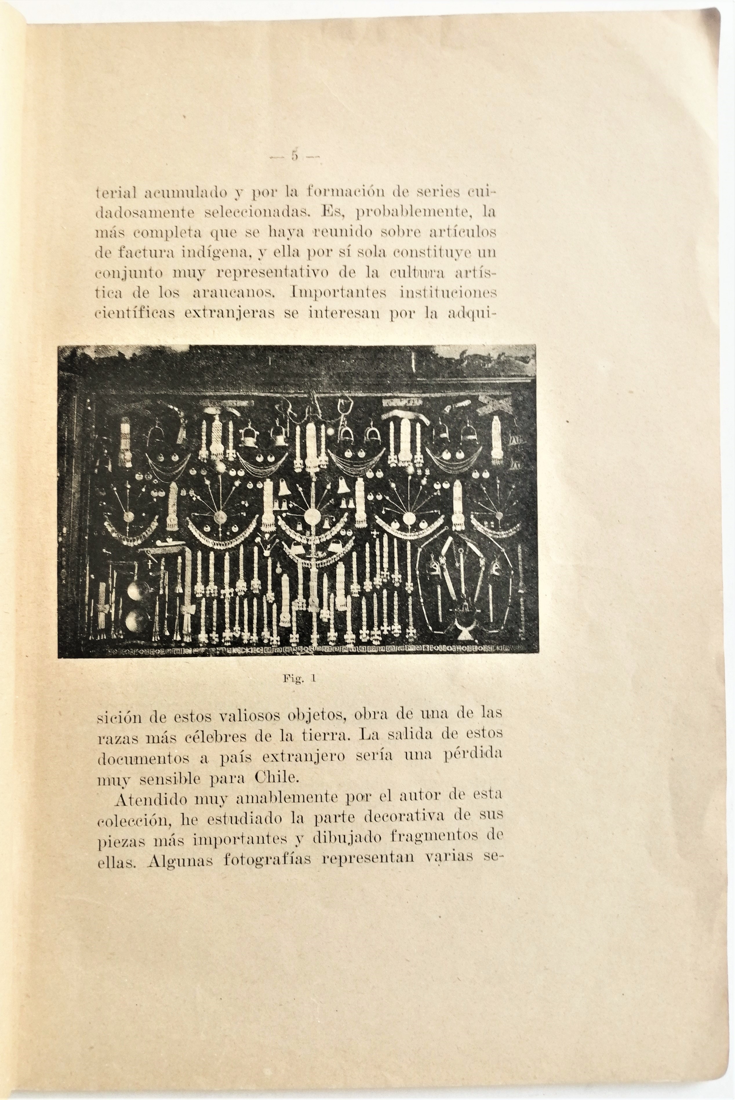 H. Claude Joseph - La platería araucana