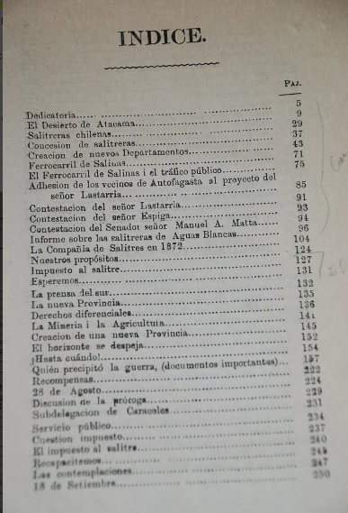 Matías Rojas D. - El Desierto de Atacama y el territorio reivindicado: colección de artículos políticos-industriales publicados en la prensa de Antofagasta en 1876 a 82 