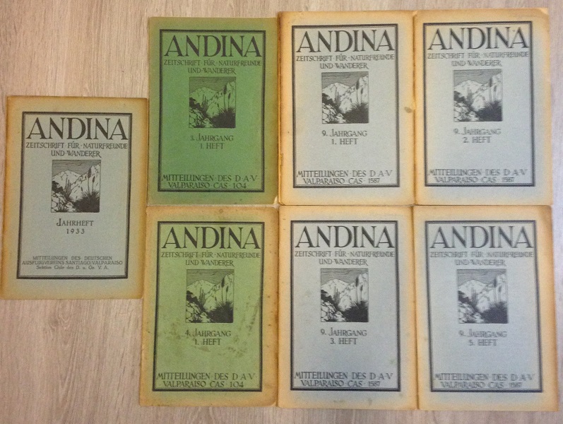 Revista Andina: zeitschrift für naturfreunde un wanderer jahrgang 1924