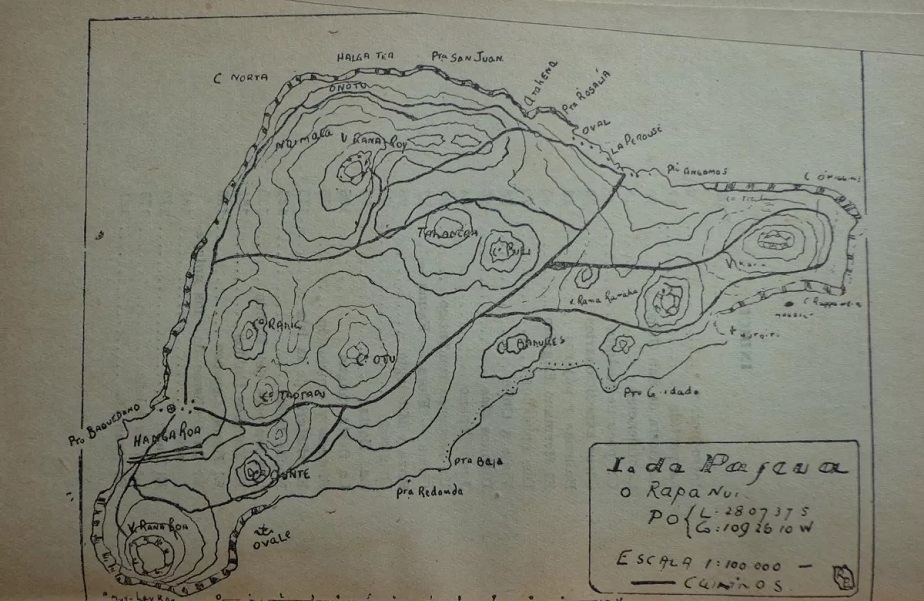 Julio T. Ramírez O.Navegando a Rapa-Nui : notas de viaje de la Corbeta General Baquedano en su 30º expedición a la Isla de Pascua el año 1934 