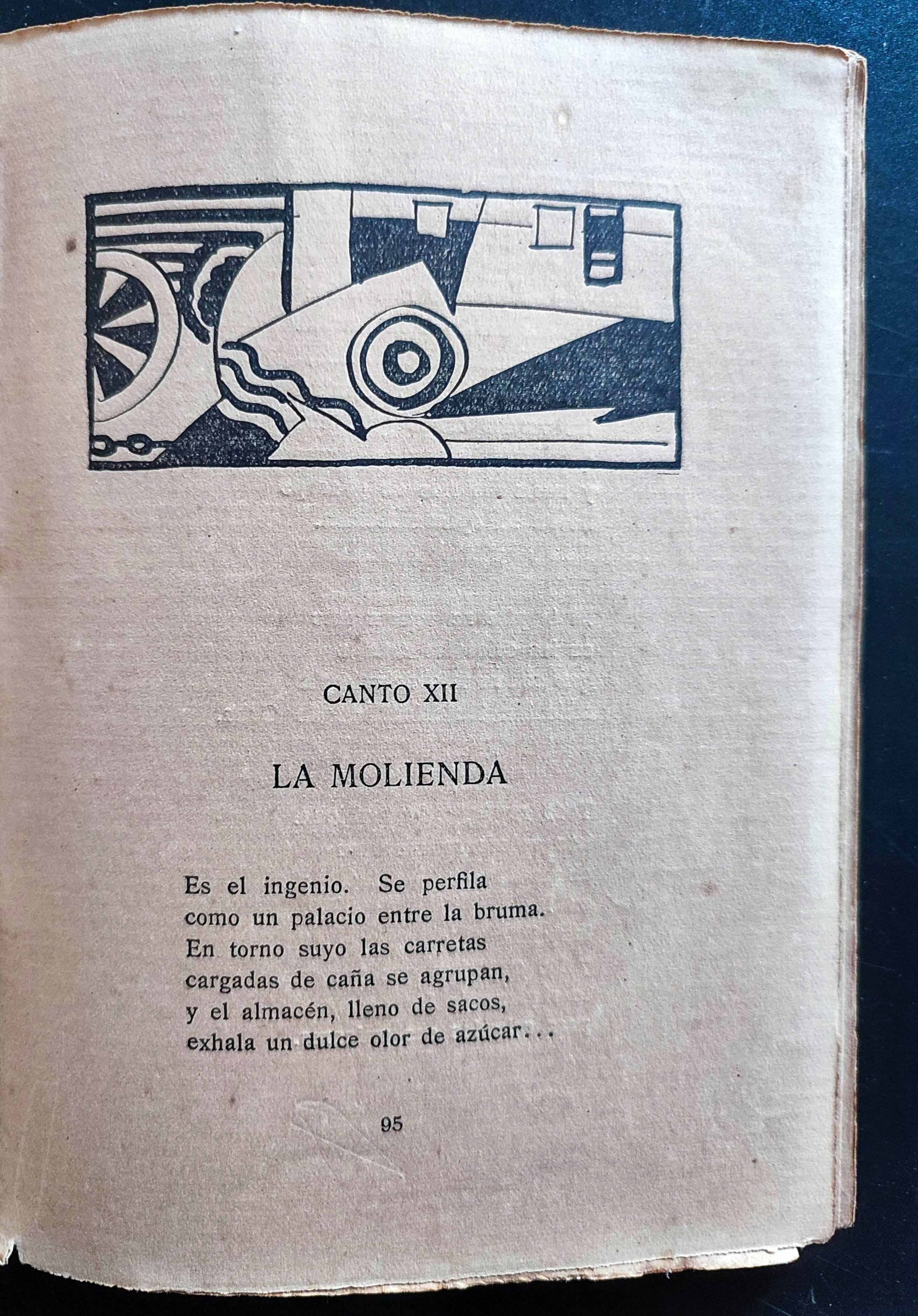 Agustín Acosta. La zafra. Poema de combate. 