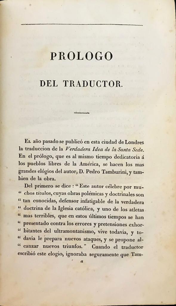 Juan Vicente Bolgeni 	Examen de la verdadera idea de la Santa Sede 