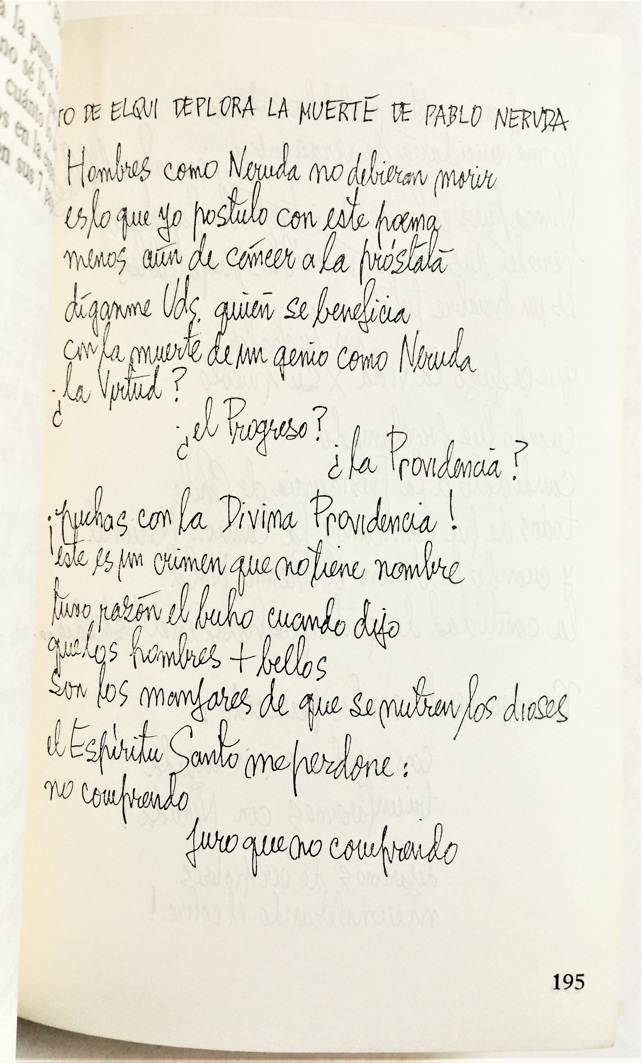 Nicanor Parra	- Poesía política