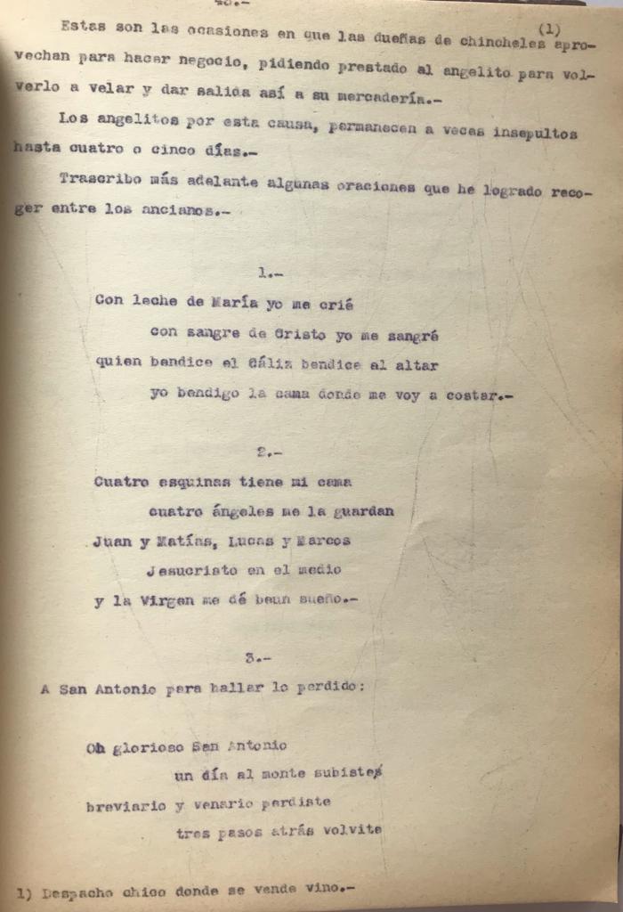 Elena Wagener Fernandez. Contribución al Folklore de Maule