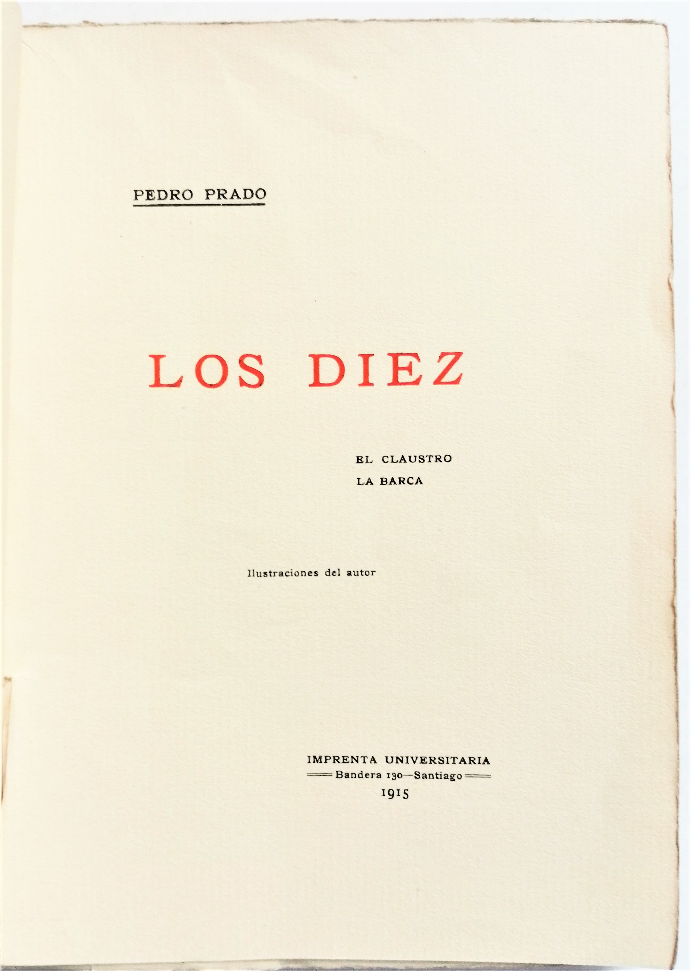 Pedro Prado - Los Diez