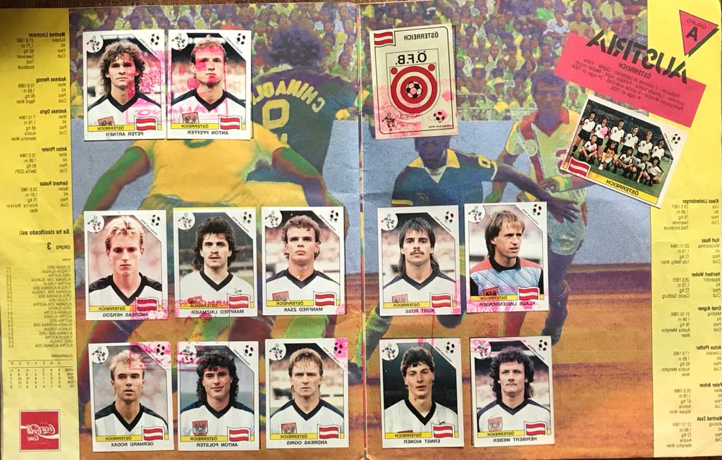 Album campeonato mundial Italia '90 