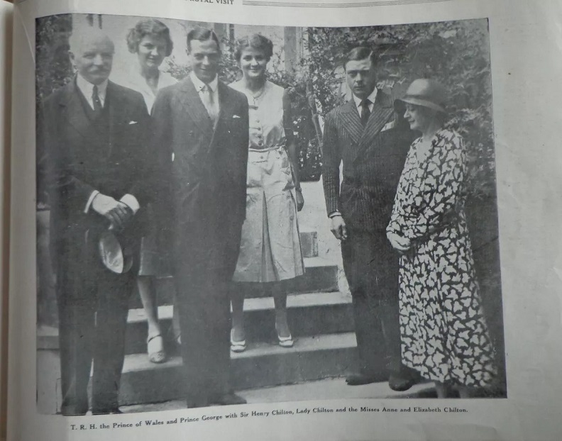 south pacific mail, souvenir album of the british royal visit to Chile.