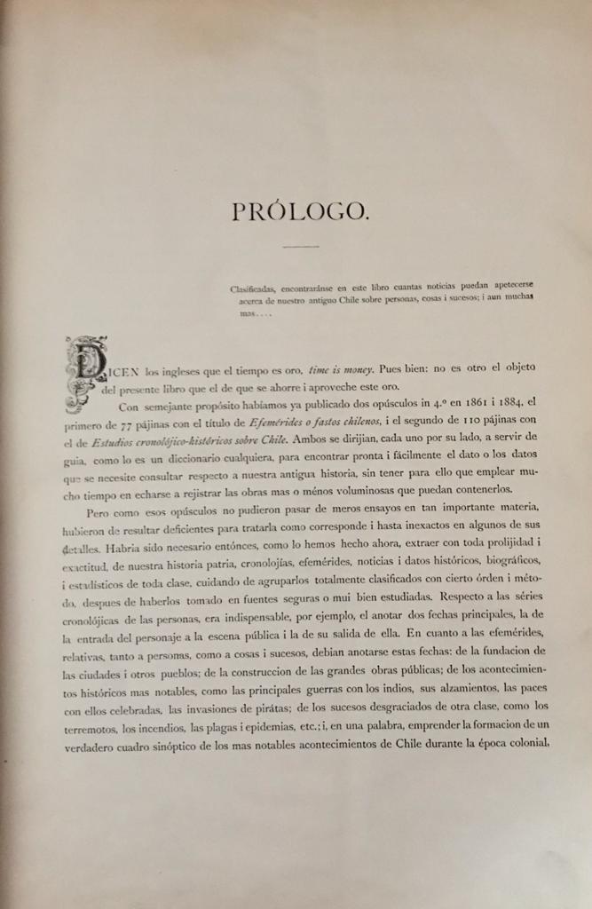 Ramón Briseño	Repertorio de Antigüedades Chilenas