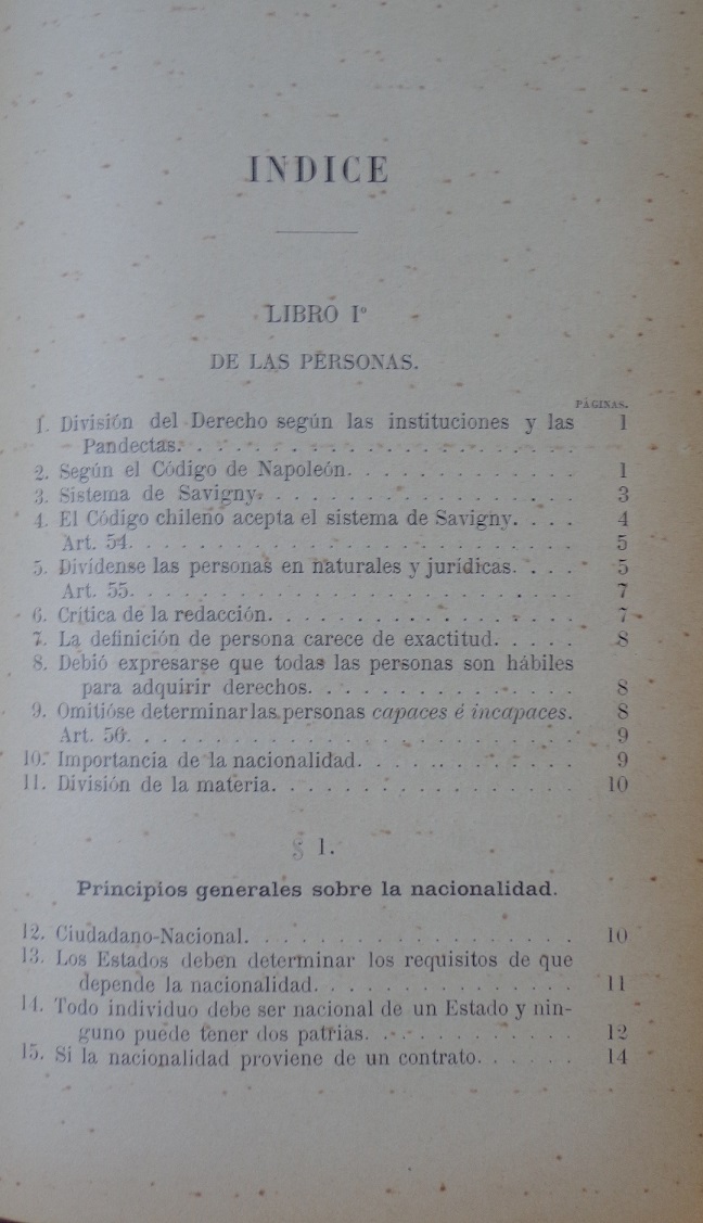 Luis F. Borja. Estudios sobre el Código Civil Chileno 