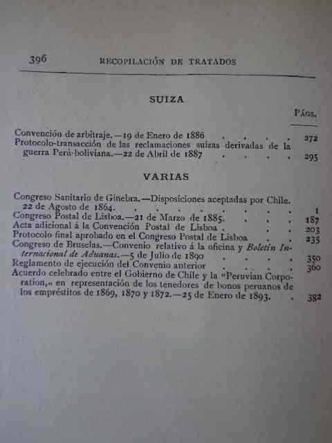  A. Bascuñán Montes - Tratados y Convenciones Celebrados entre La Republica de Chile y Las Potencias Extranjeras