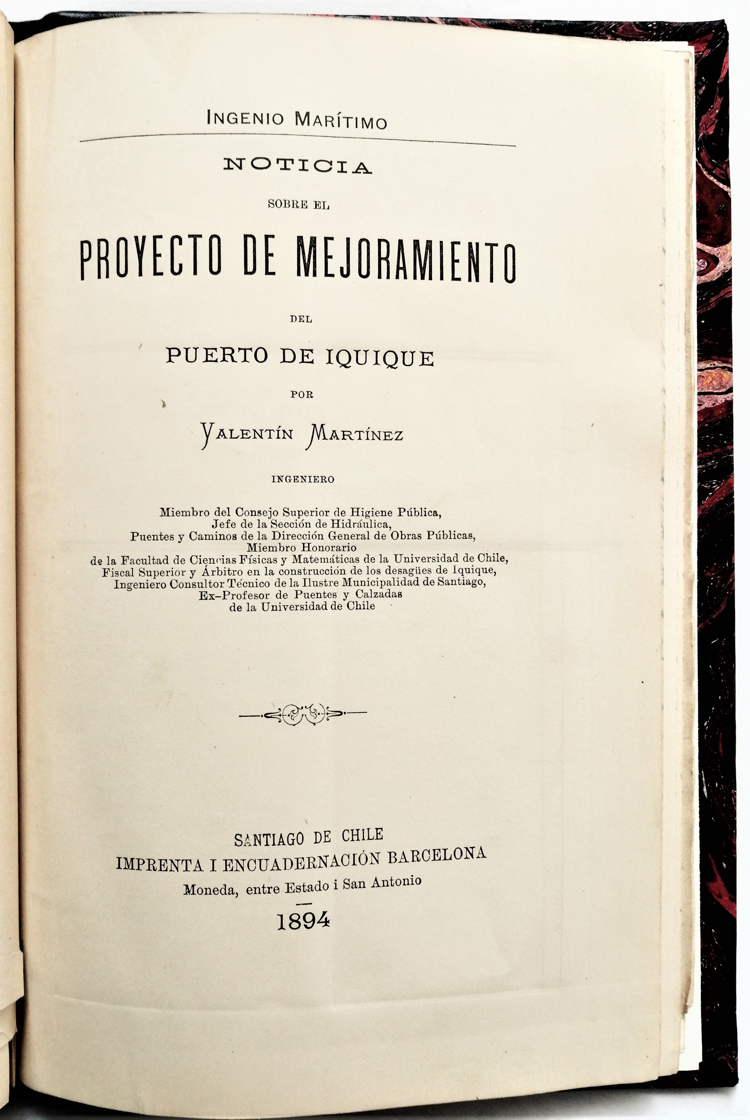 Proyecto para Puerto de Iquique y Pisagua