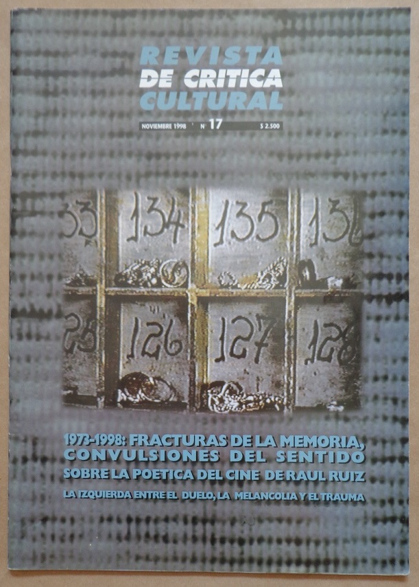 Revista cultural de critica 