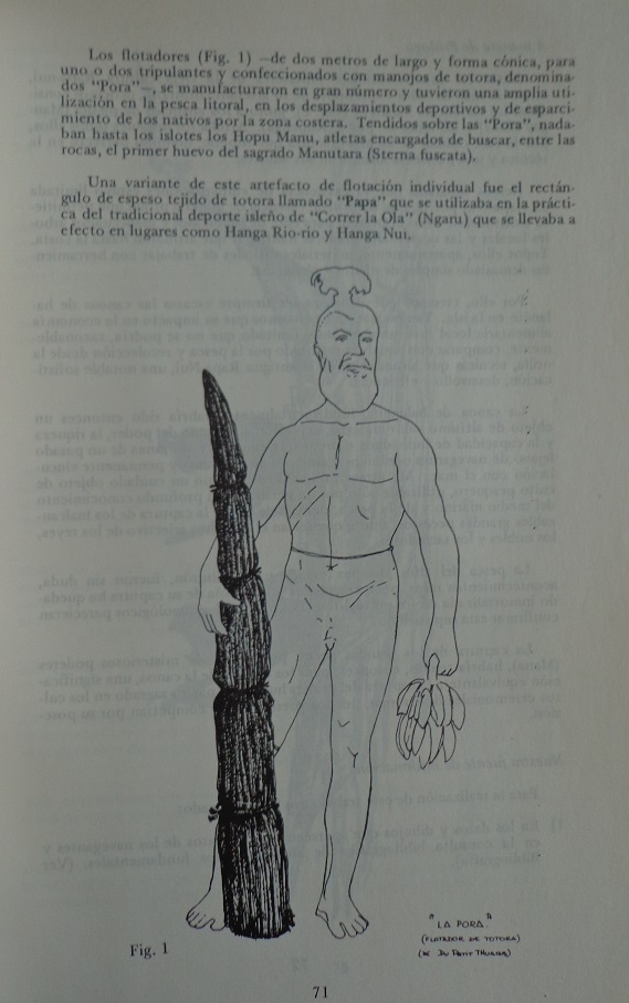 Alfredo Cea Egaña. Embarcaciones de la antigua Isla de Pascua