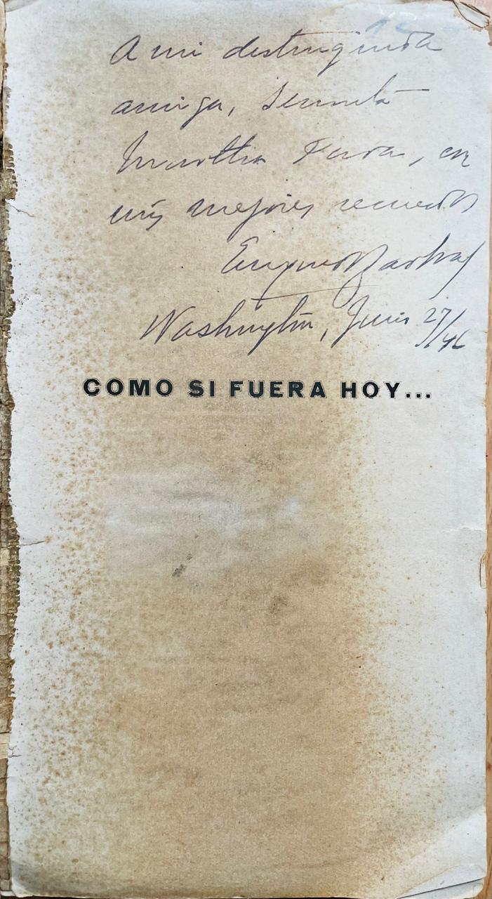 Enrique  O. Barbosa 	Como si fuera hoy… Recuerdos de la Revolución de 1891 